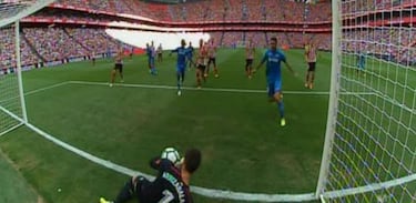 Getafe goal not given and no Liga goal line technology to help