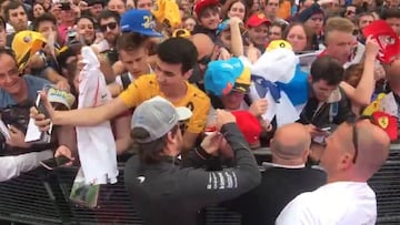Alonso desata la locura en Montmeló: tremendo ambiente