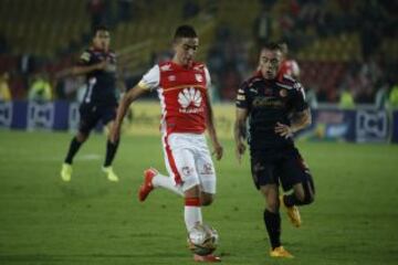 Independiente Santa Fe y el Medellín se enfrentaron en El Campín para ponerse al día en el calendario de la Liga Águila.