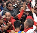 El colosal recibimiento de los hinchas del São Paulo a Alves