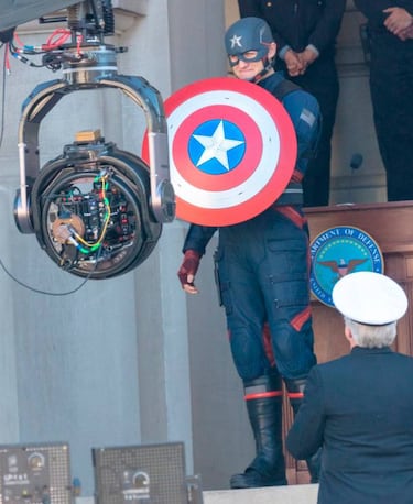 Primeras imágenes de U.S. Agent en el rodaje de The Falcon and the Winter Soldier