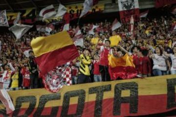 Santa Fe preparó la celebración, pero el equipo empató 0-0 y es segundo de la tabla con 11 puntos.