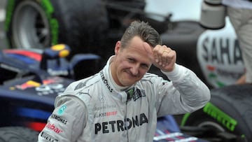 Michael Schumacher, en sus tiempos como piloto de Mercedes.