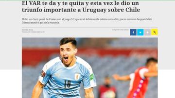 "Uruguay se reconcilió con el VAR": así lo vio la prensa uruguaya