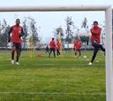 Así entrena Colo Colo la puntería de cara al Superclásico