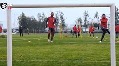 Así entrena Colo Colo la puntería de cara al Superclásico