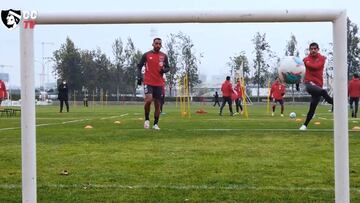 Así entrena Colo Colo la puntería de cara al Superclásico