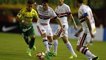 Sao Paulo no pudo con Defensa y Justicia.