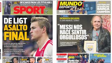 Sport: De Ligt no está ya tan fácil