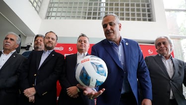 Santiago, 8 de noviembre de 2022.
Presidentes de clubes deportivos profesionales se renen para elegir al nuevo Presidente del balompi chileno
Dragomir Yankovic/Photosport