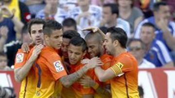 El Barcelona logró en La Romera su partido número 300 con mayor posesión que su rival.