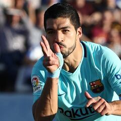 Suárez vuelve a marcar tras 479' de atasco: "Días complicados..."