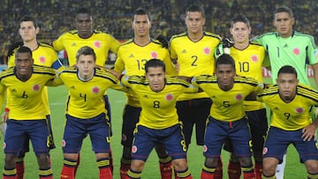 Formaci&oacute;n titular de Colombia en el Mundial Sub 20 de 2011