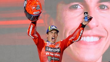 Marc Márquez ganó en Qatar.