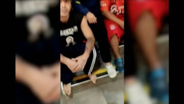 Así están los hinchas del DIM que continúan en Argentina