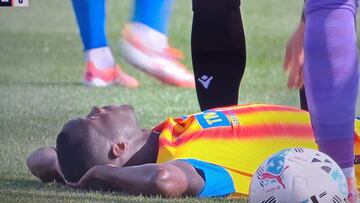 Diakhaby se rompe en Girona