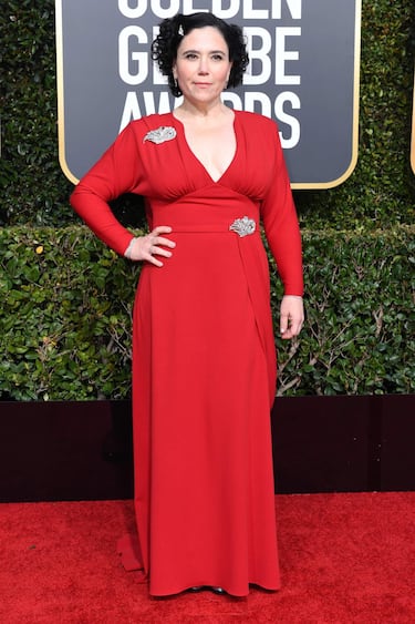 El vestido de la actriz Charlize Theron se roba las miradas en Globos de Oro