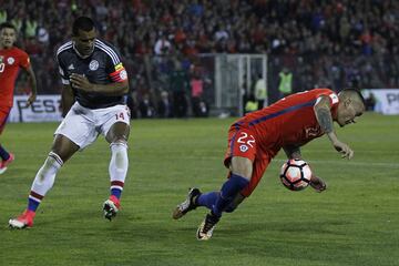 Chile - Paraguay, en imágenes