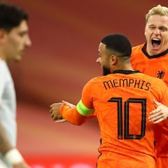 Van de Beek: primer aviso al Manchester United