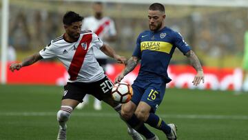 11/11/18  PARTIDO FINAL DE LA COPA LIBERTADORES IDA BOCA JUNIORS    RIVER PLATE    MILTON CASCO  NAHITAN NANDEZ  