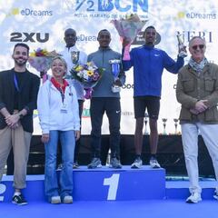 Teklu vence en Barcelona con récord de la prueba: 59:39