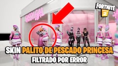 Fortnite: filtrada por error una imagen del skin Palito de Pescado Princesa