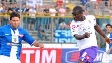 <b>POTENCIA. </b>El senagalés Babacar es el refuerzo que Pina pretende cerrar ya para la delantera.