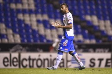 El defensa poblano es uno de los dos jugadores de Puebla que han visto el total de los minutos del Torneo Apertura 2016, hasta el momento.