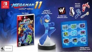 Mega Man 11 estrenará un amiibo en Nintendo Switch