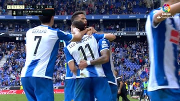 Baptistao salva un punto y la imagen para el Espanyol