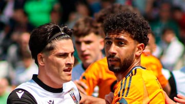 Edgar Pujol, durante el Mérida-Castilla.