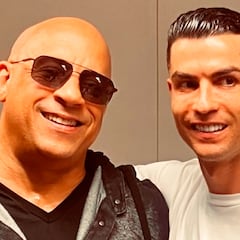 Cristiano Ronaldo ya posa junto a Vin Diesel y The Rock en la primera imagen del rodaje de la nueva ‘Fast & Furious’
