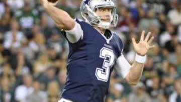 Brandon Weeden QB de Dallas Cowboys, peleará la titularidad con Matt Cassel.