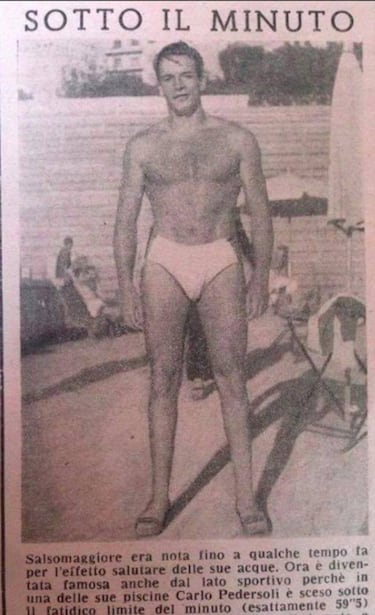 Carlo Pedersoli: el nadador de élite que se convirtió en Bud Spencer