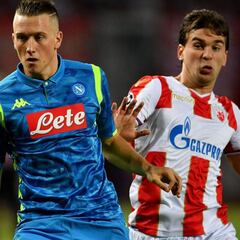 El Estrella Roja frenó al Nápoles