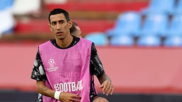 Belgrade (Serbia), 19/09/2024.- Benfica's Angel Di Maria warms up before the UEFA Champions League match between Crvena Zvezda and Benfica in Belgrade, Serbia, 19 September 2024. (Liga de Campeones, Belgrado) EFE/EPA/ANDREJ CUKIC