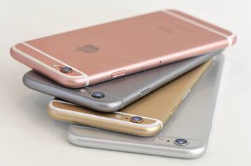 Modelos del iPhone 6s estrenado en septiembre de 2015