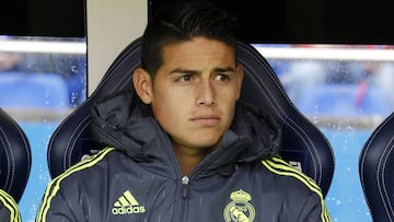 James Rodr&iacute;guez, jugador del Real Madrid.