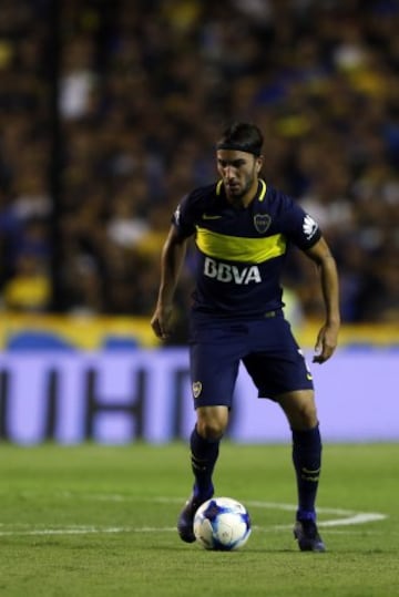 Buenos Aires 01 Abril 2017
Boca Juniors vs Defensa y Justicia por la 18va fecha del Torneo Argentino, en el La Bombonera.
Sebastian Perez de Boca Juniors
Foto Ortiz Gustavo