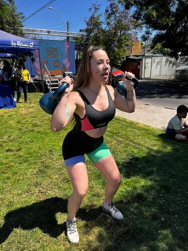 Juvenal Olmos lideró la fiesta del deporte en La Reina