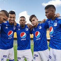Azul, azul: Así es la nueva camiseta de Millonarios
