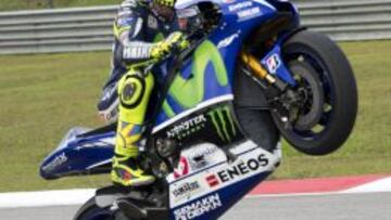 PREPARADO. Valentino Rossi está, a sus 36 años, ante su vigésima temporada en el Mundial.