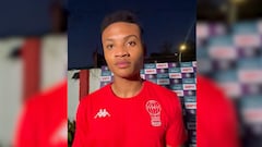 “Soy un chico muy habilidoso que le gusta sostener el balón”