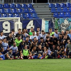 Málaga: sólo 17 profesionales y en espera de que Keidi vaya al Espanyol