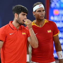 Resumen y resultado del Alcaraz y Nadal - Krajicek y Ram: cuartos de final Juegos Olímpicos París 2024