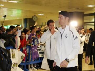 Sergio Ramos y Cristiano Ronaldo.