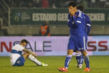 2013. Final de Copa Chile en Temuco. Católica queda con uno menos por expulsión de Gonzalo Sepúlveda y en el último minuto, Juan Ignacio Duma anota el 2-1.