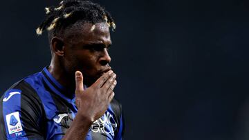 Duván Zapata, delantero colombiano de Atalanta