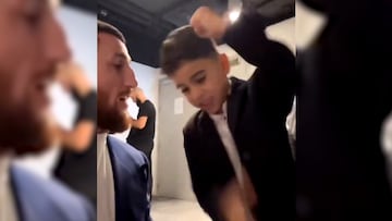 Un campeón de la UFC, el hijo de Topuria y el KO a Holloway: la escena lo tiene todo