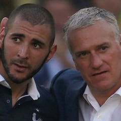 Deschamps: "Nunca será tarde para que vuelva Benzema"